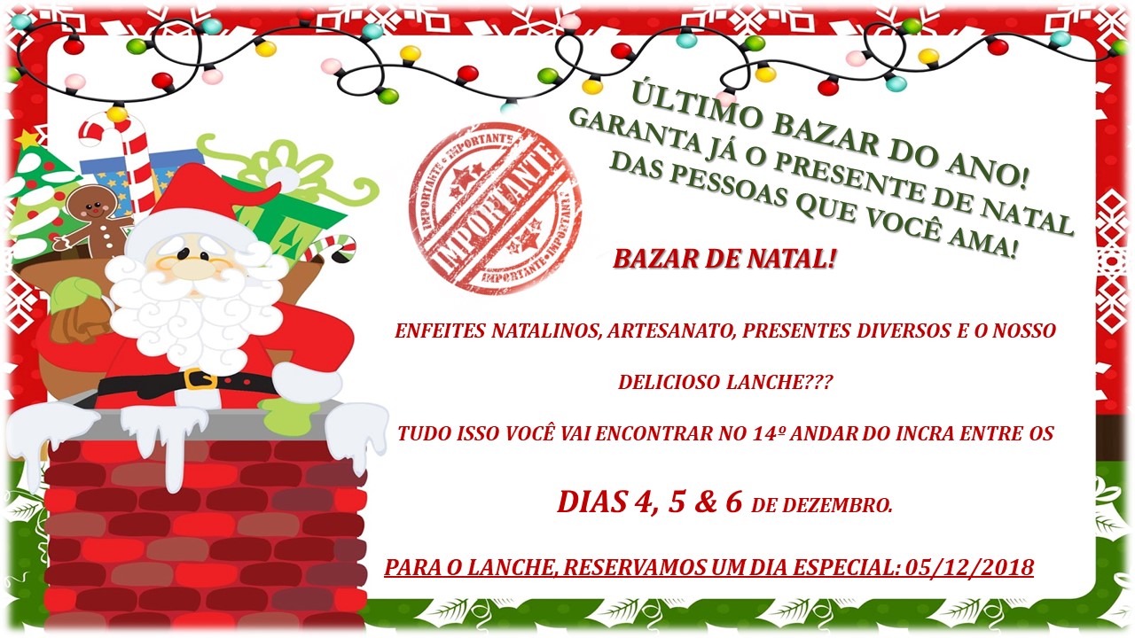 Bazar de Natal Final