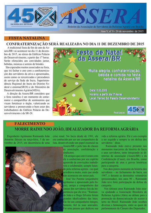 Informativo Novembro 2015