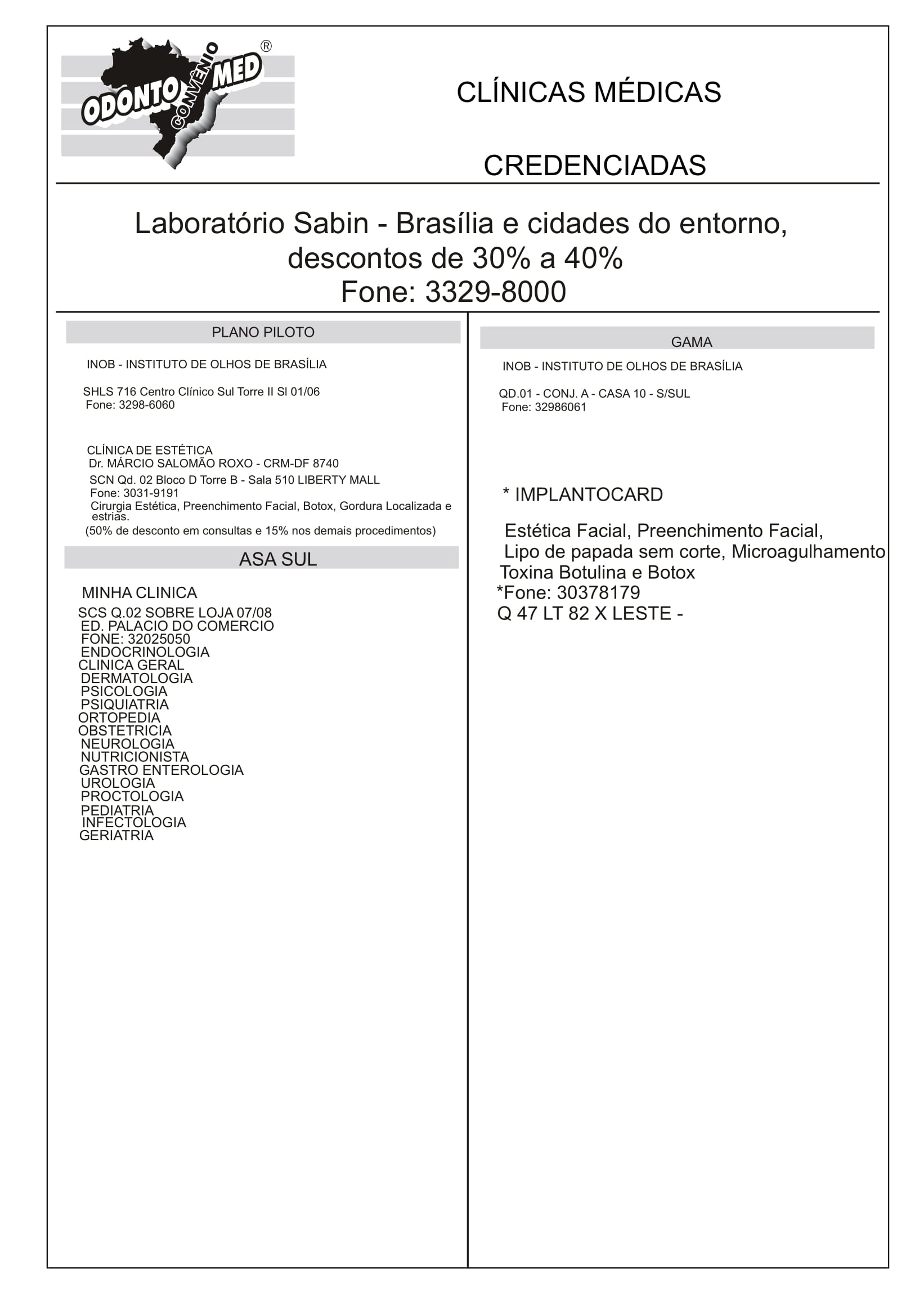 RELAÇÃO ODONTOMED2 3