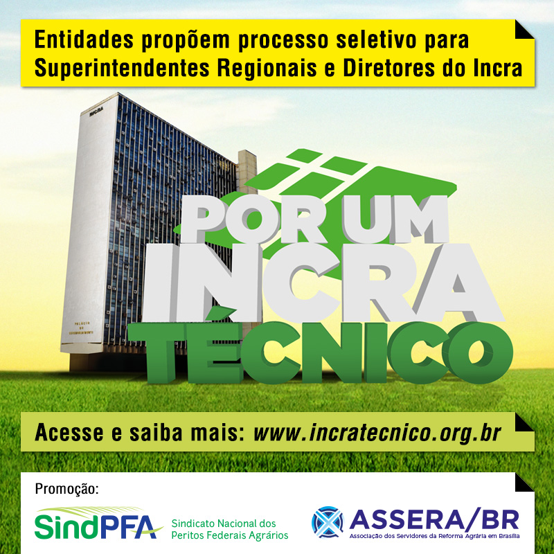 banner campanha Incra Tecnico quadrado